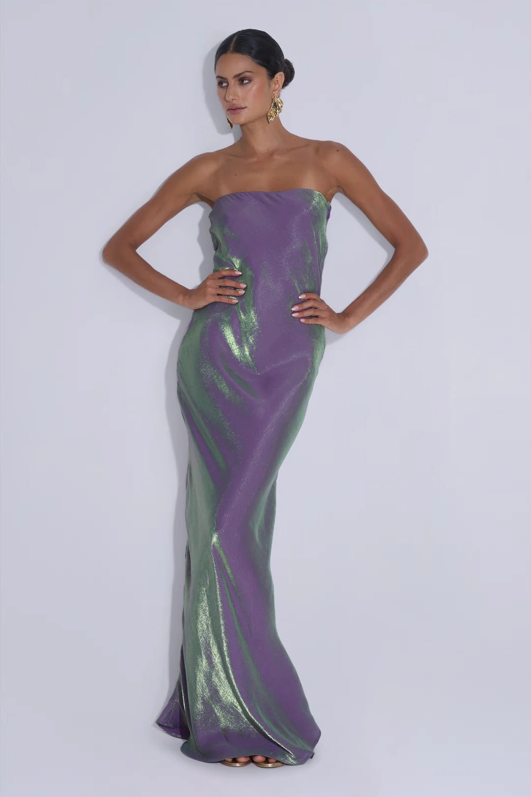 L'Idée -  York Dress Serpent Shimmer