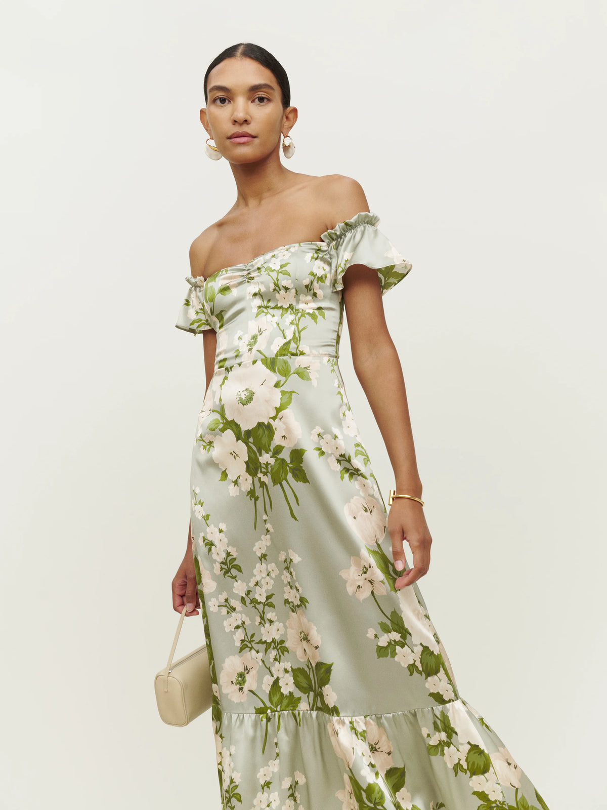 Reformation - Sianna Silk Dress