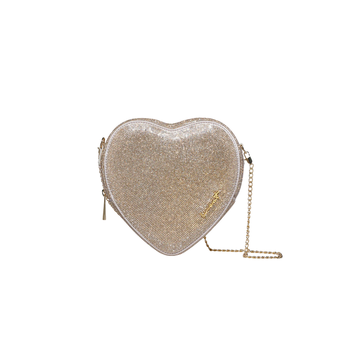 Weat - Big Heart Bag Crystal Gold