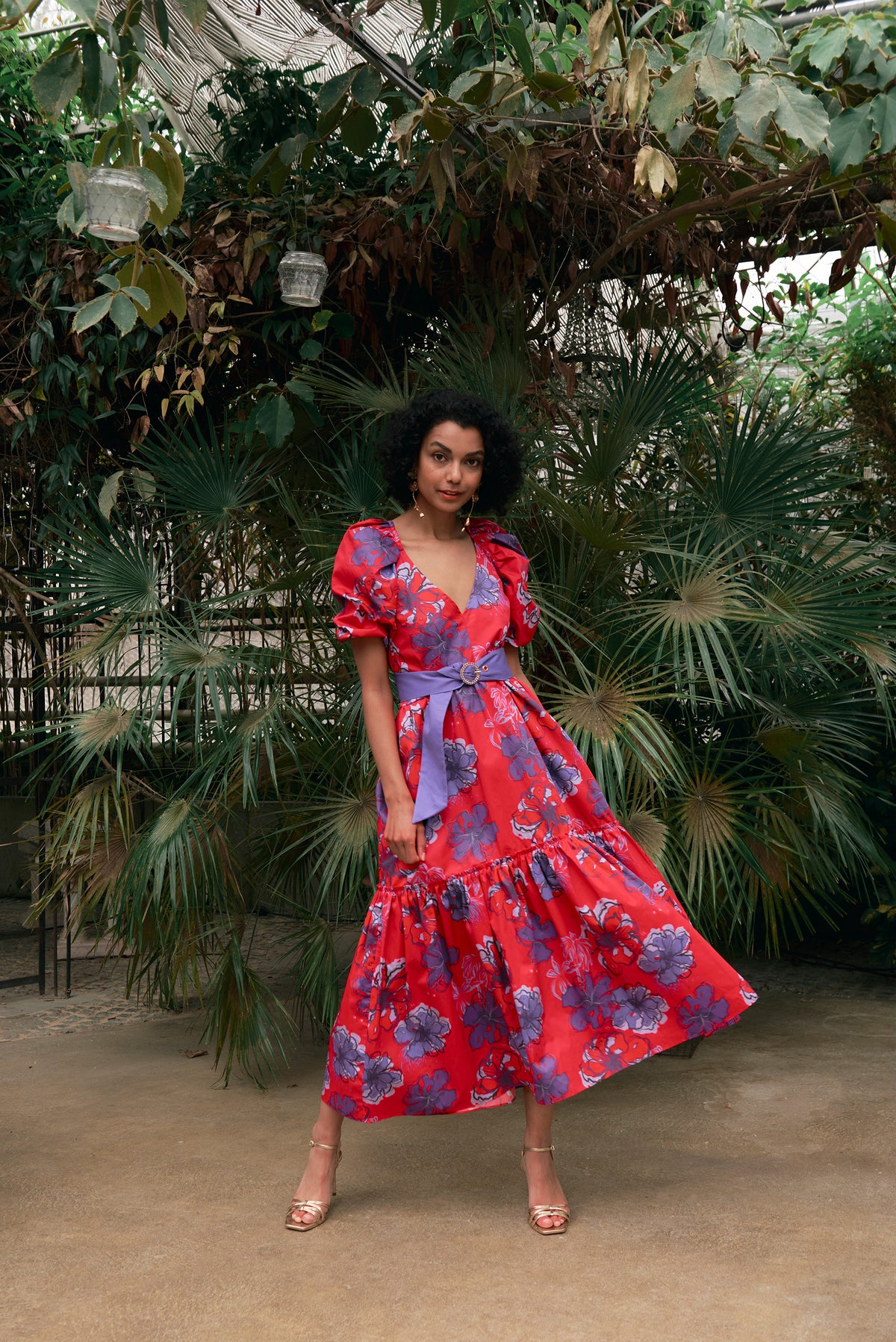Maést - 004 - Garden Queen Maxi Dress