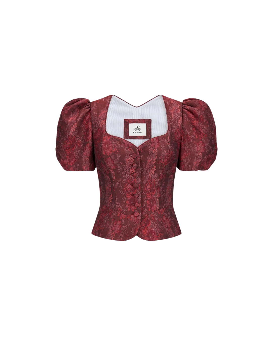 Alpenherz - Barbara Bodice Mieder Red