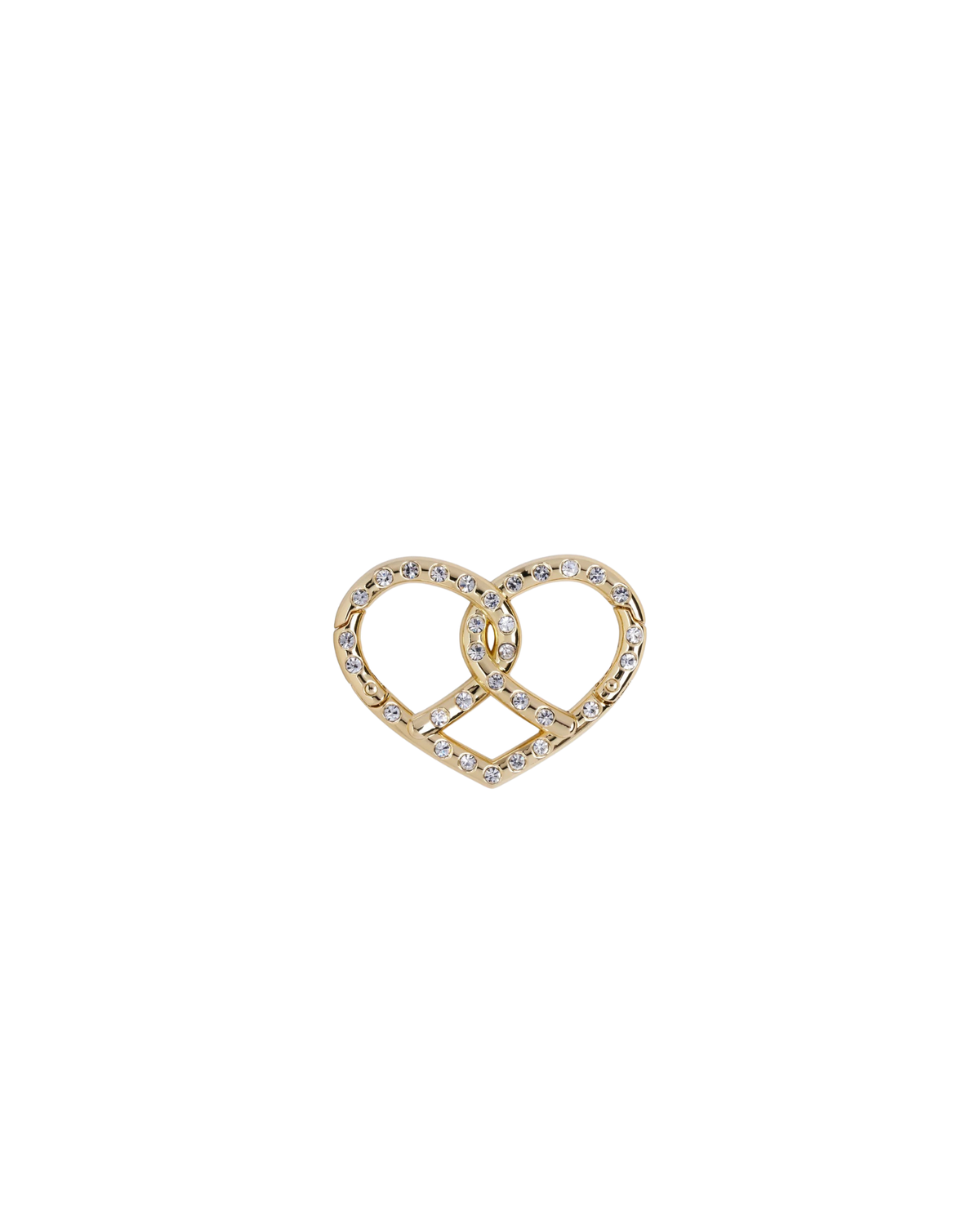 Weat - Pretzel Carabiner Crystal Gold