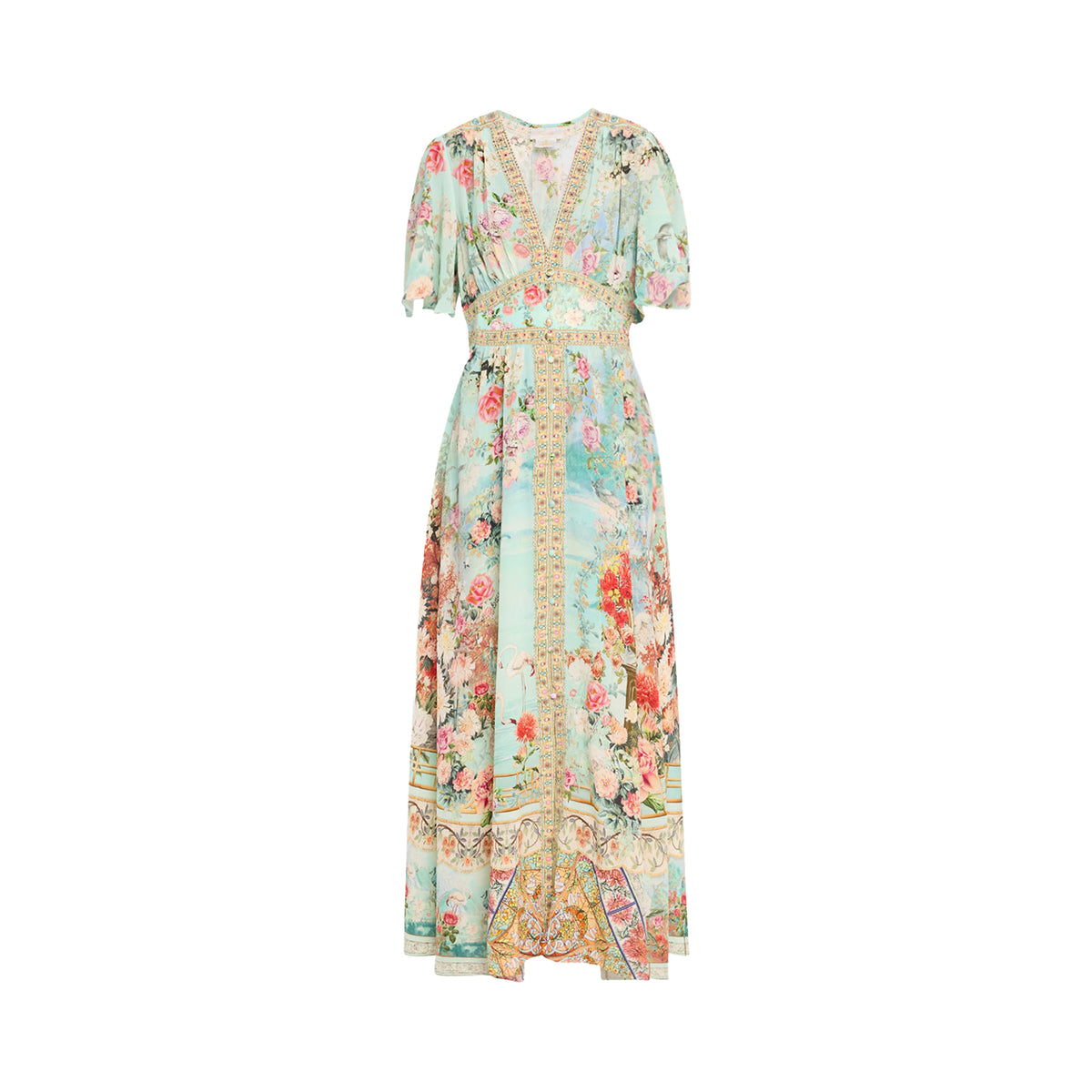 Camilla - Silk Maxi Dress