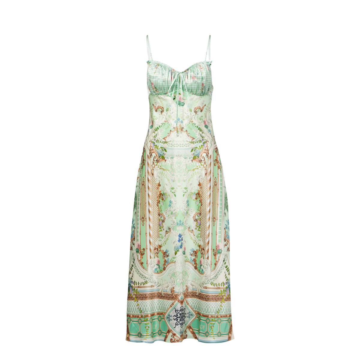 Camilla - Silk Midi Dress