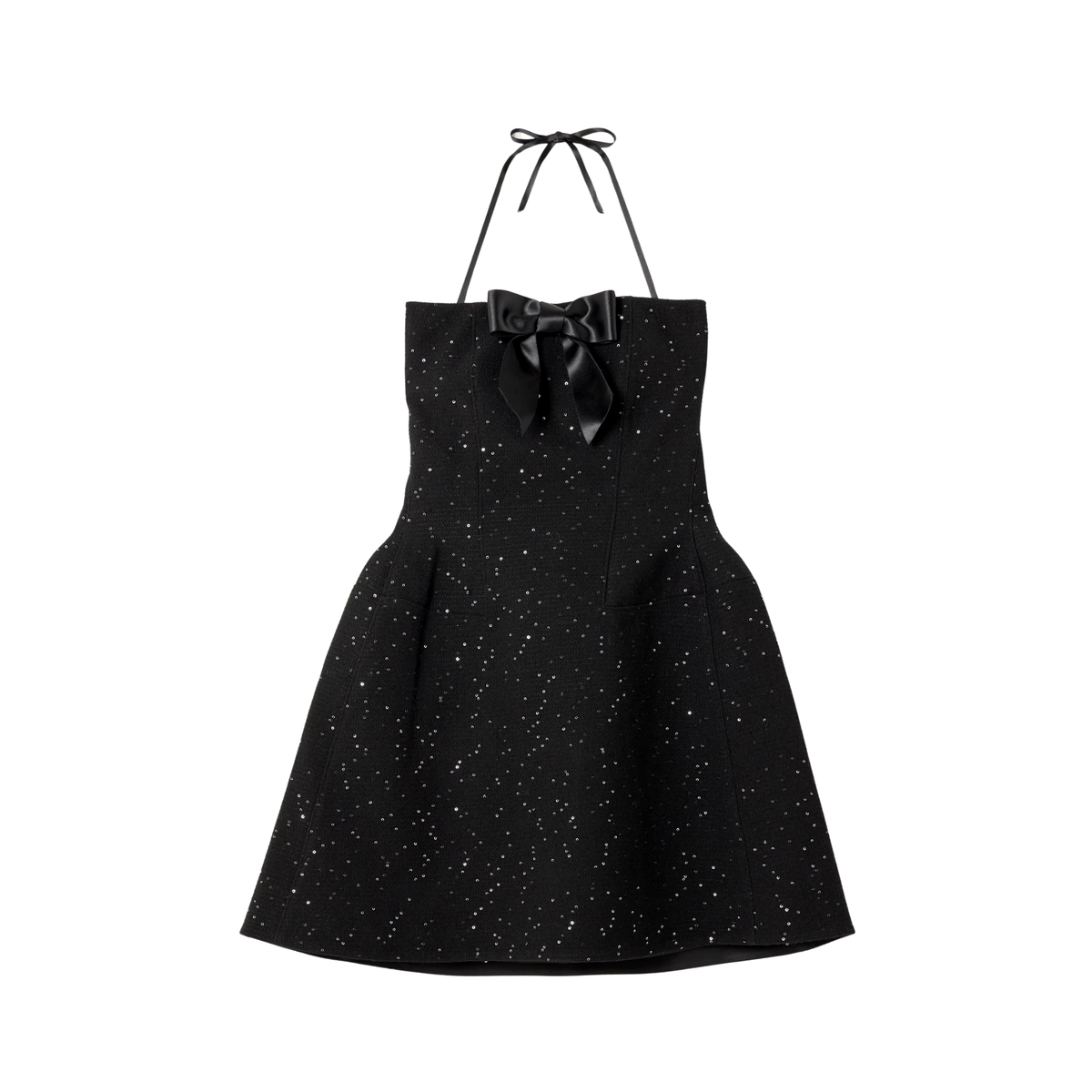 Shushu/Tong - Bow Sequin Mini Dress