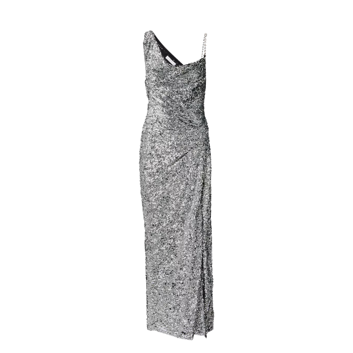 Area - One-shoulder Robe with Sequins