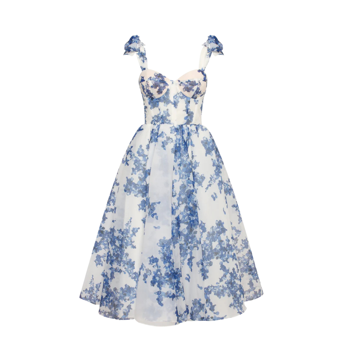 Milla - Organza Midi Dress