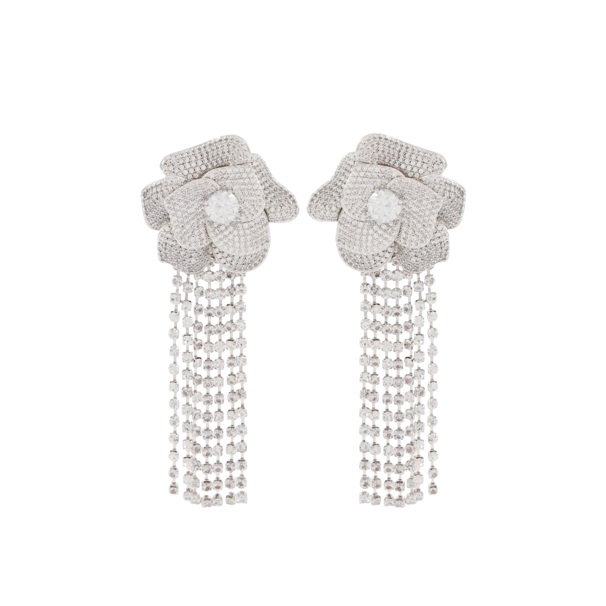 Self Portrait - Earrings with Crystals