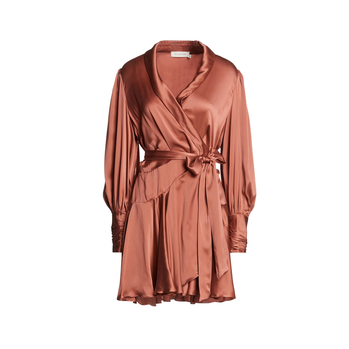 Zimmermann - Silk Satin Mini Dress