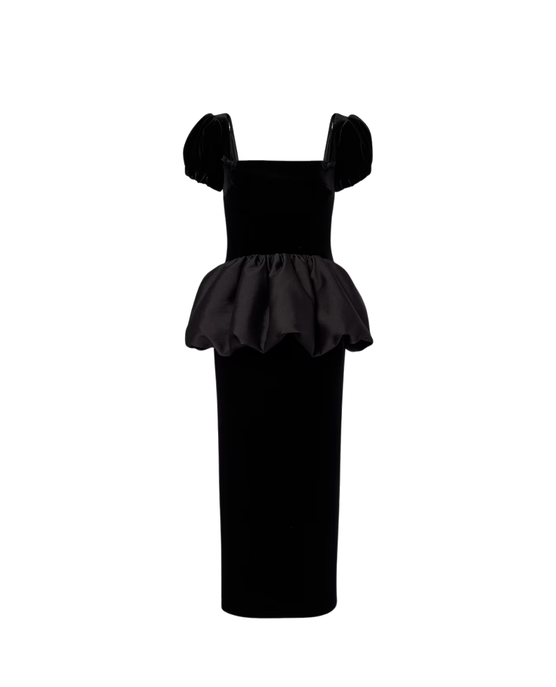 Self Portrait - Velvet Midi Dress