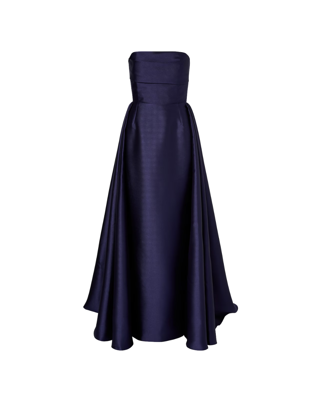 Solace London - Satin Robe Navy