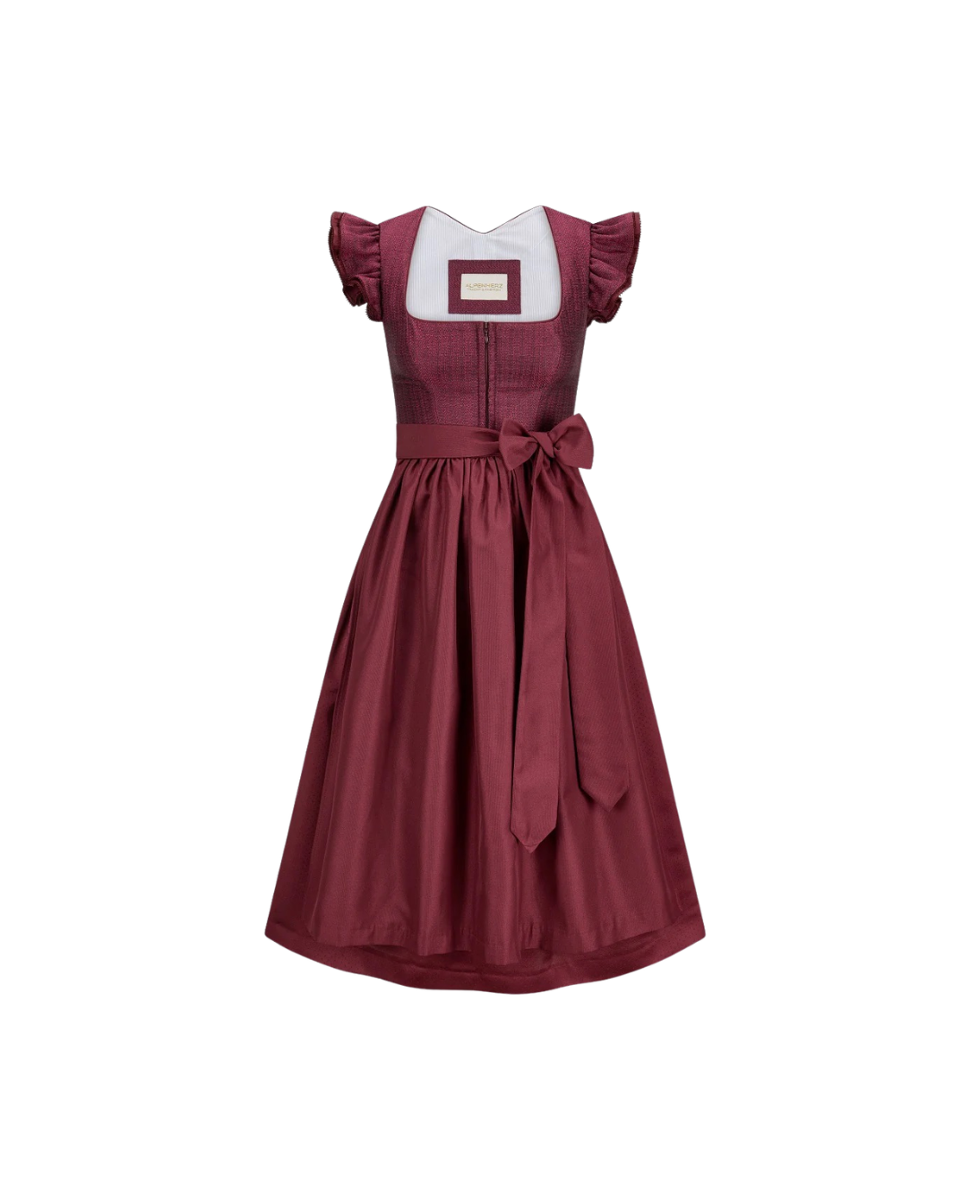 Alpenherz - Filippa Dirndl Burgundy