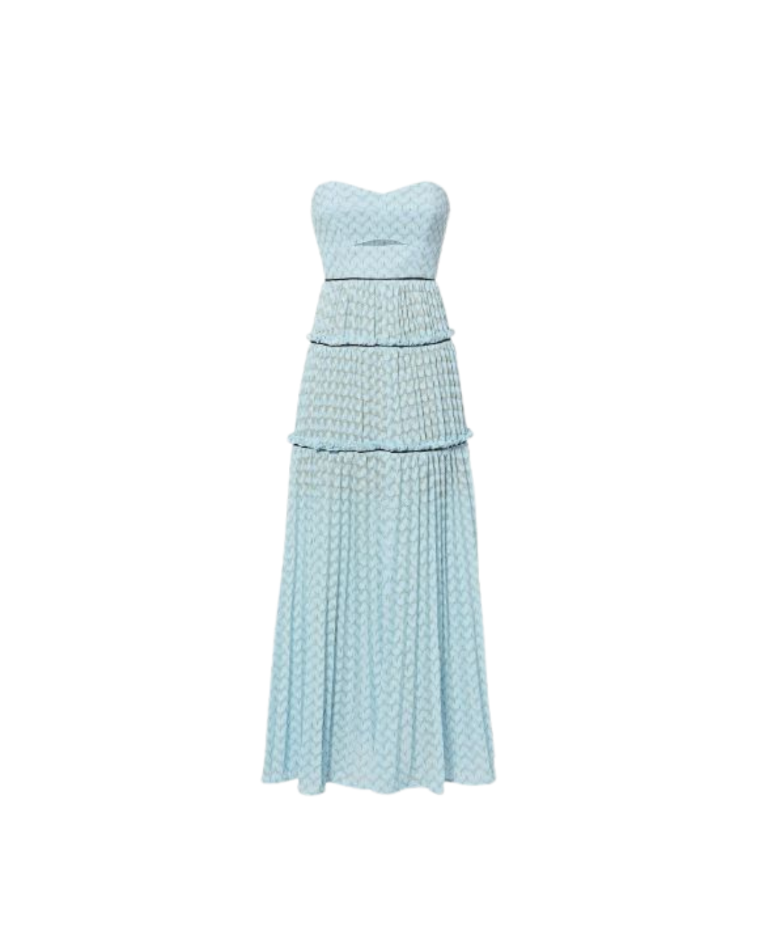 Self Portrait - Strapless Ruffle Dress