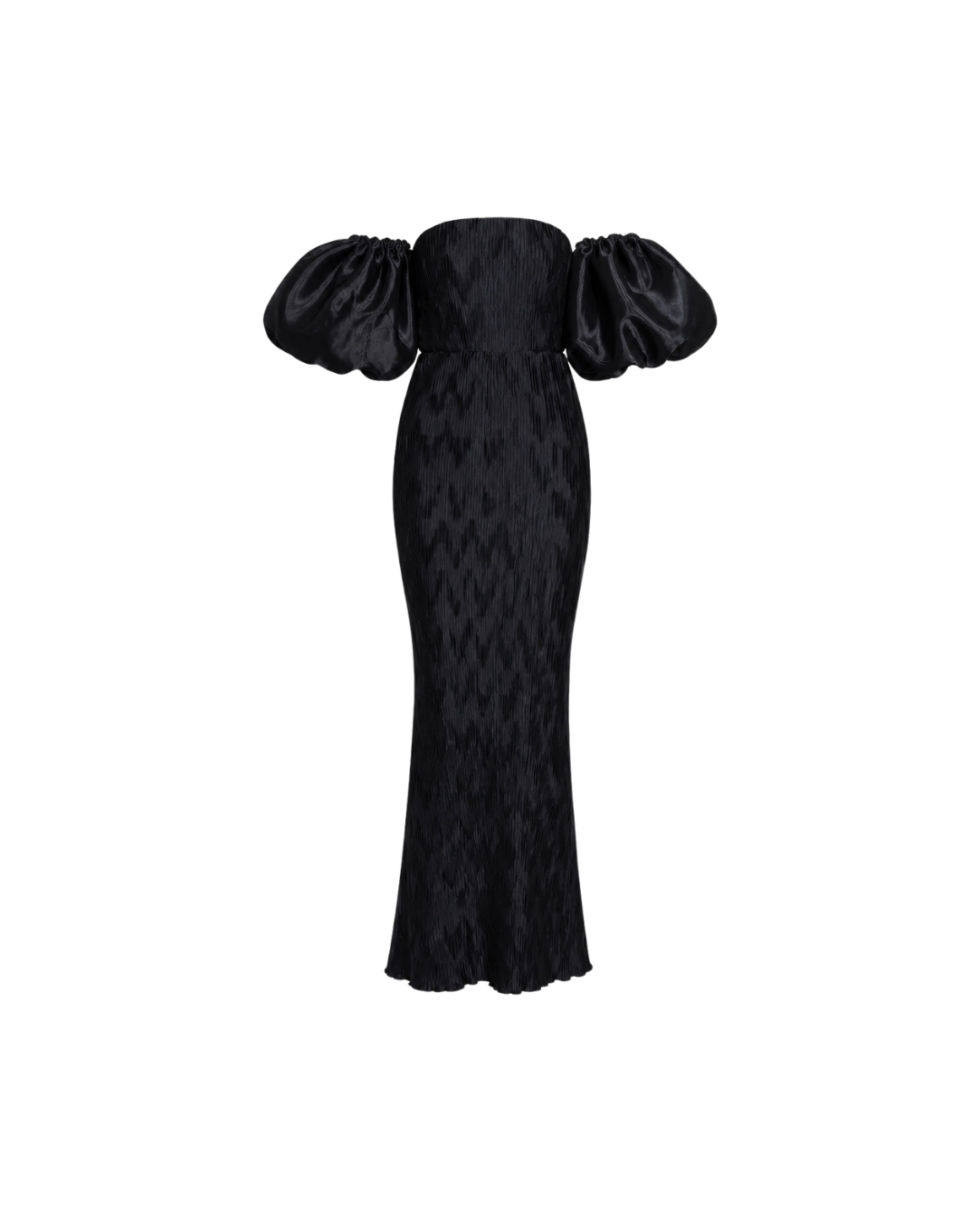 L'Idéen - Affaire Dress Organza Sleeves  Noir