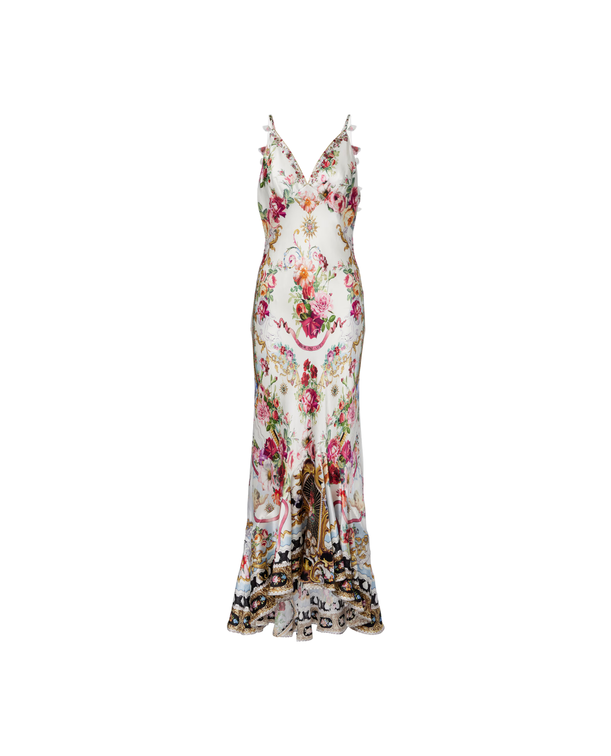 Camilla - Silk Maxi Dress