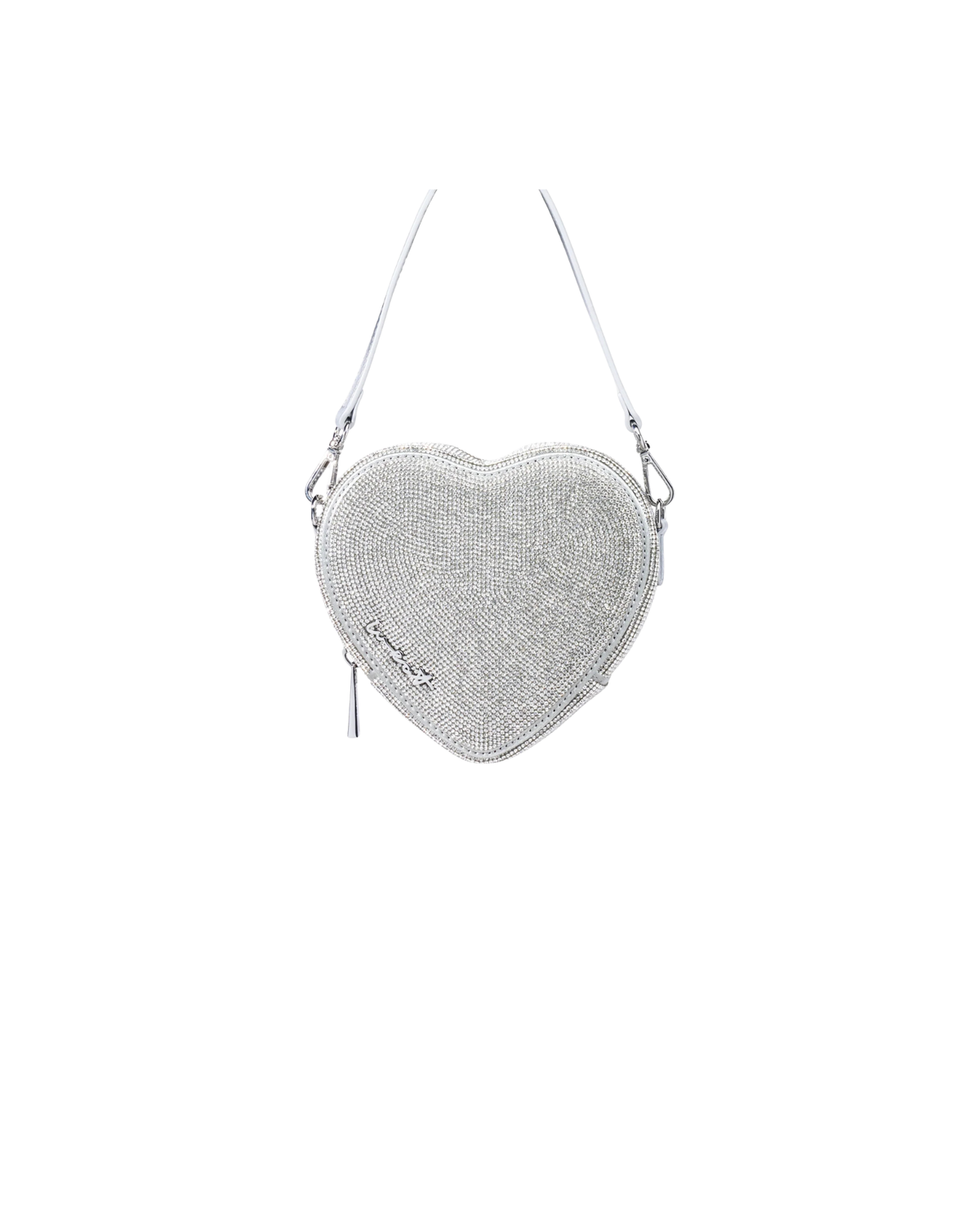 Weat - Midi Heart Crystal Silver
