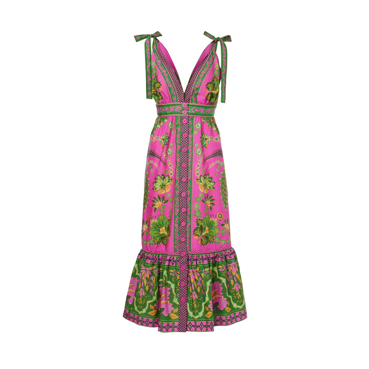 Farm Rio - Ana Tapestry Midi Dress