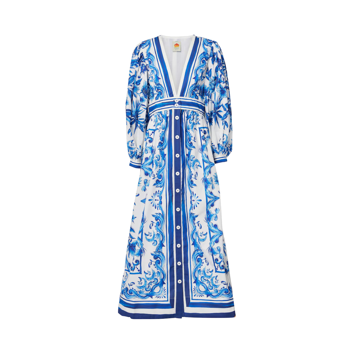 Farm Rio - Garden Tiles Dress