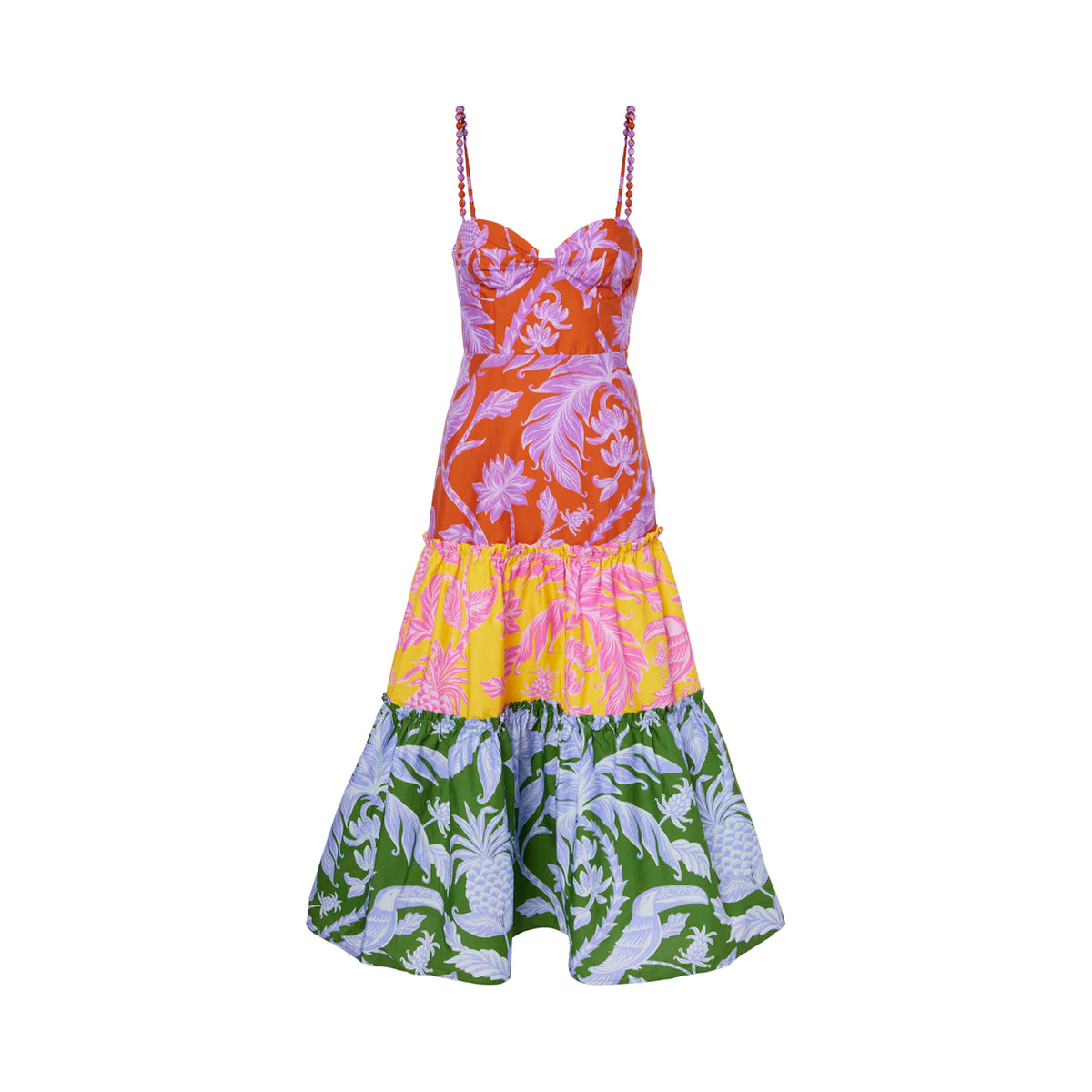Farm Rio - Tropical Swing Midi Dress