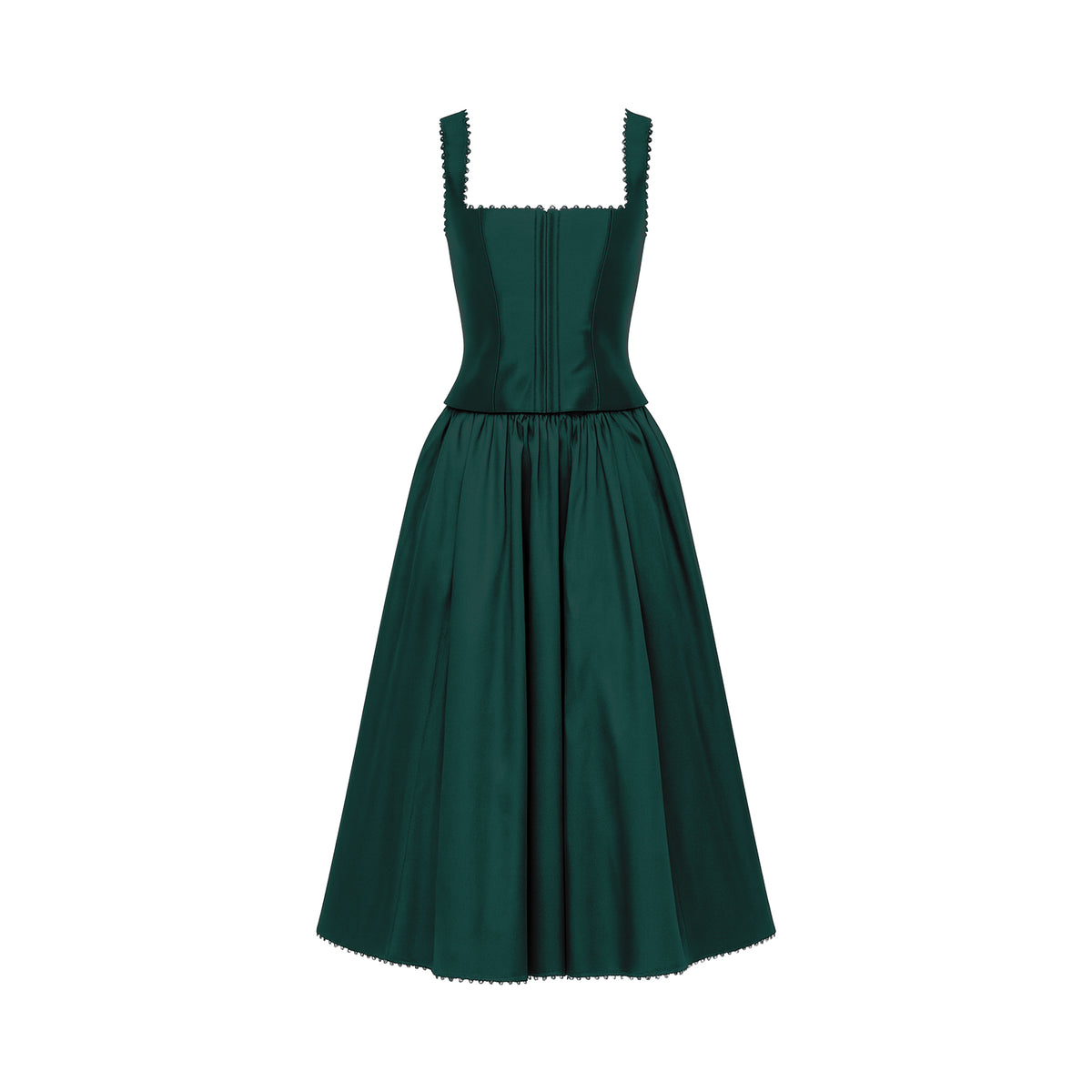 Kinga Mathe - Kinga x Füsun Emerald Green Dirndl