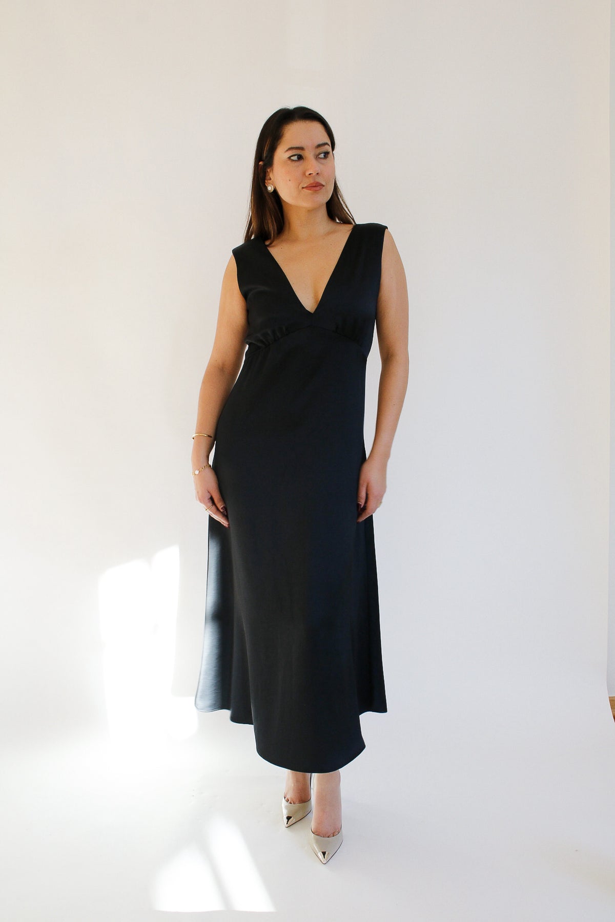 Max Mara - Satin Dress