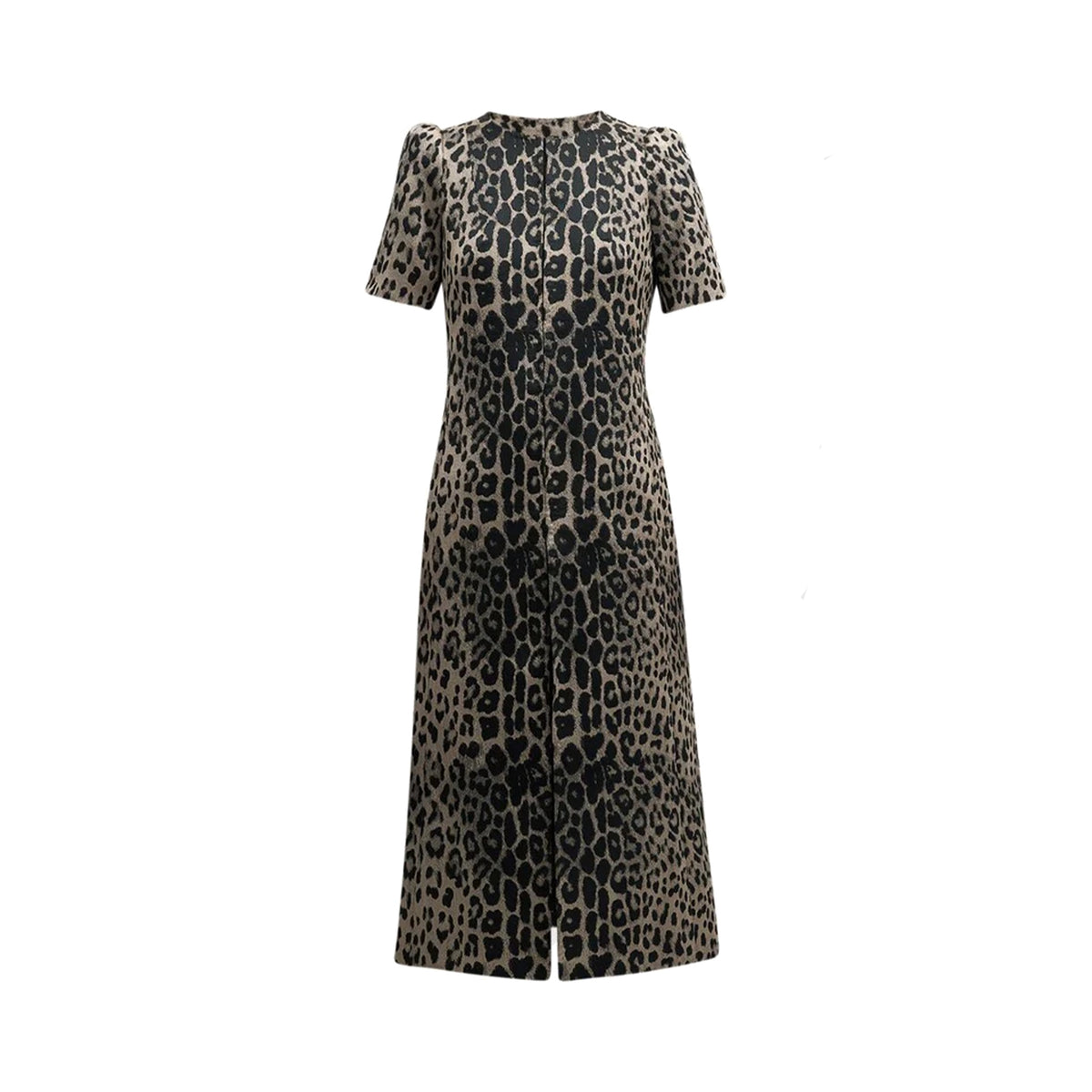 Maison Common - Leopard Jacquard Coat