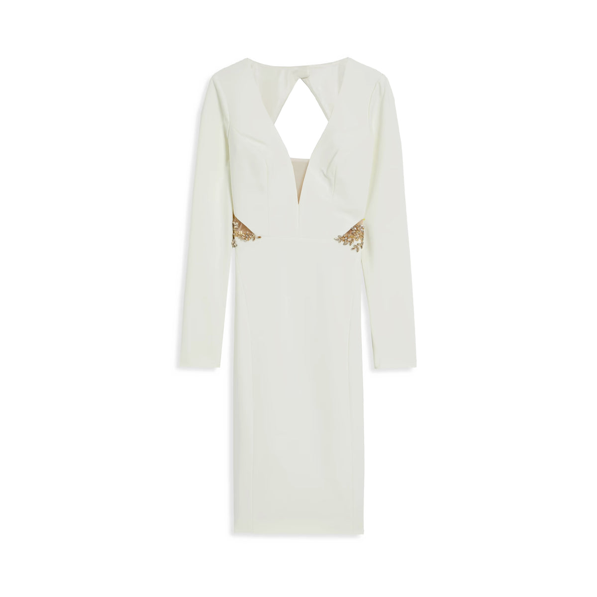 Marchesa Notte – Embellished Midi Dress