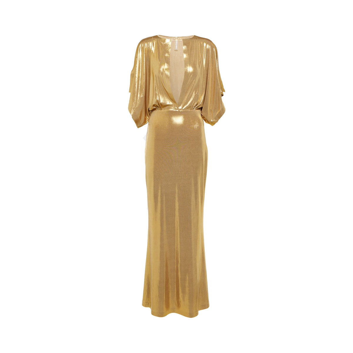 Norma Kamali - Metallic Maxi Dress