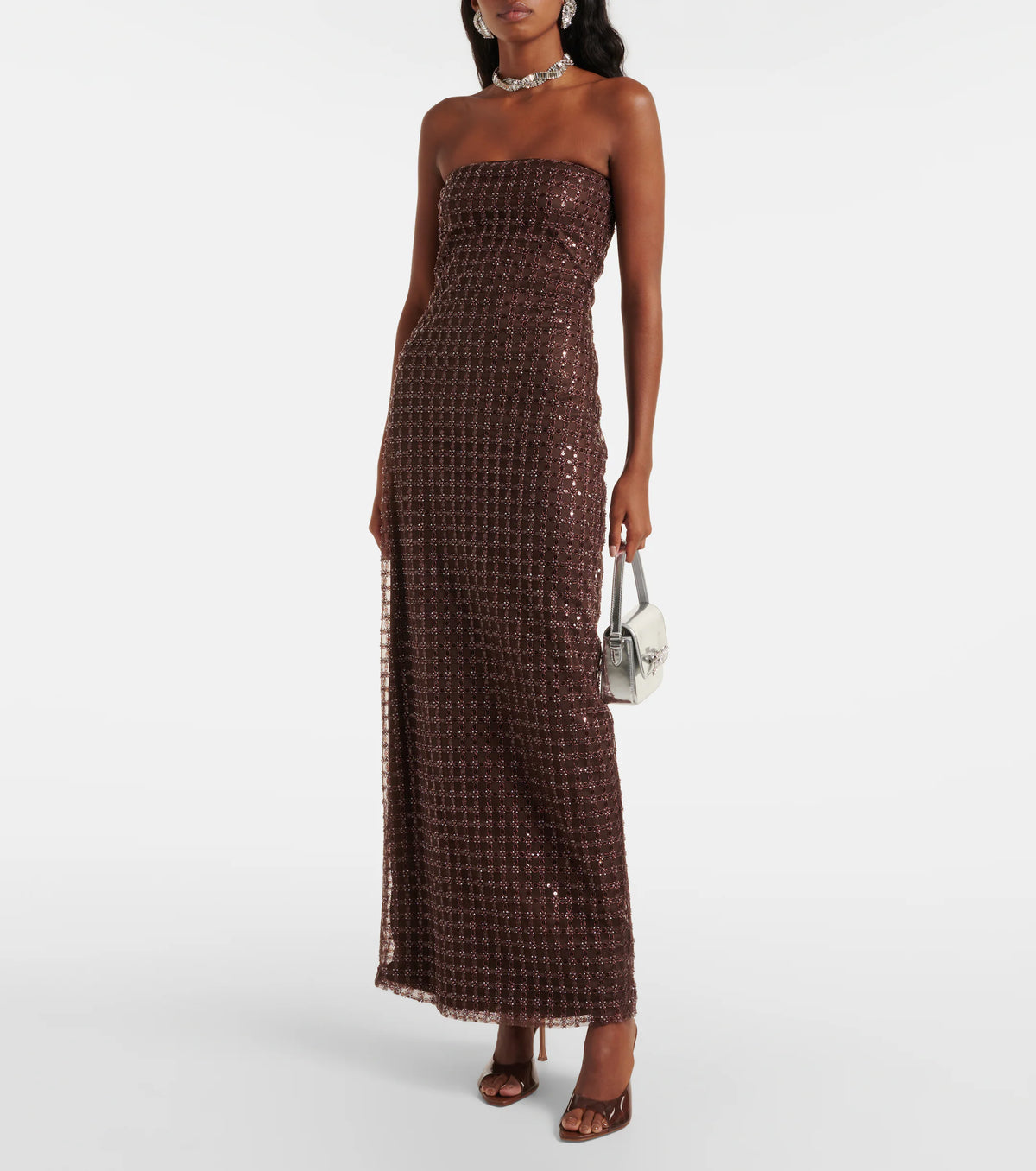 Rotate - Maxi Dress with Sequins