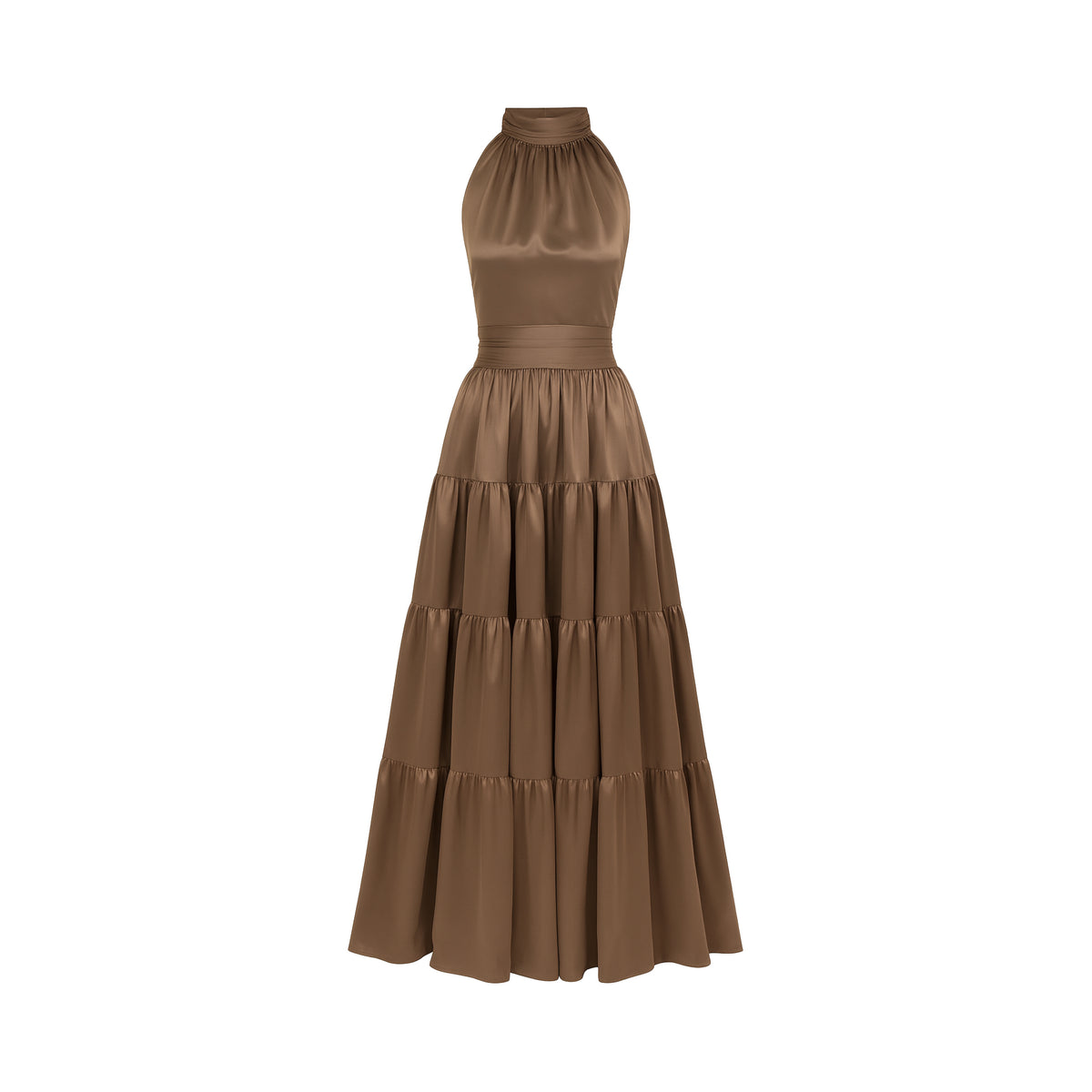 RIA - Dark Taupe Dress Set