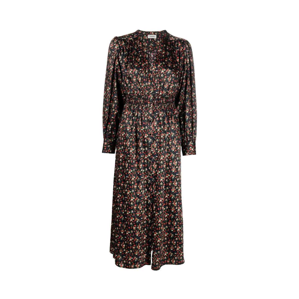 Sandro - Floral Twill Dress