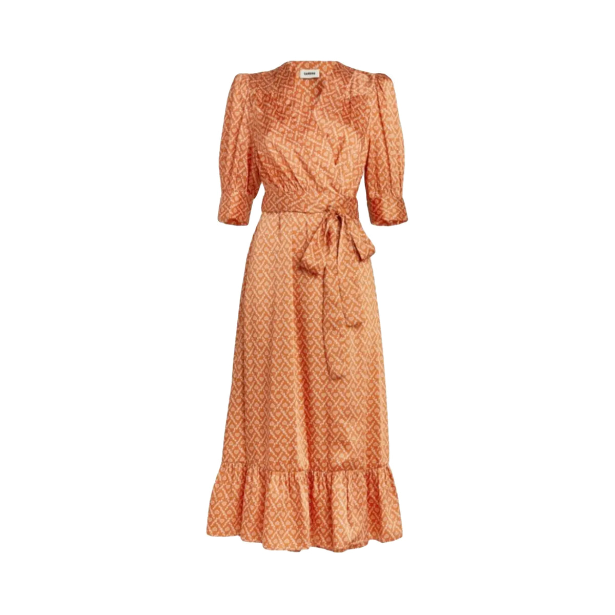Sandro - Long Wrapover Dress