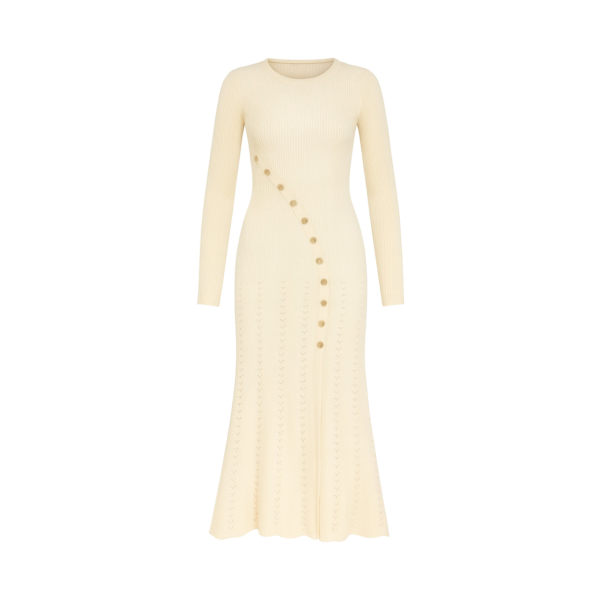 Sandro - Robe Boutonnage Dress
