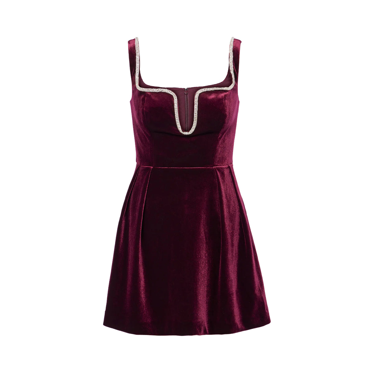Self Portrait - Velvet Mini Dress