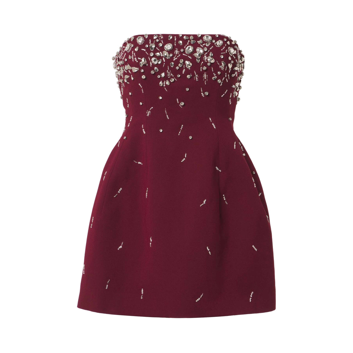 Simkhai - Arta embellished crêpe corset minidress