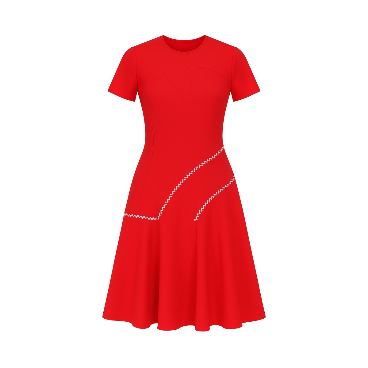 Versace - Red Mini Dress